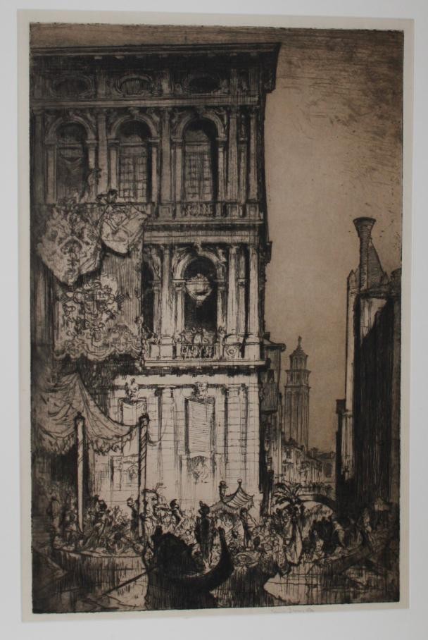 Brangwyn Browning S House Venice Frank 1867