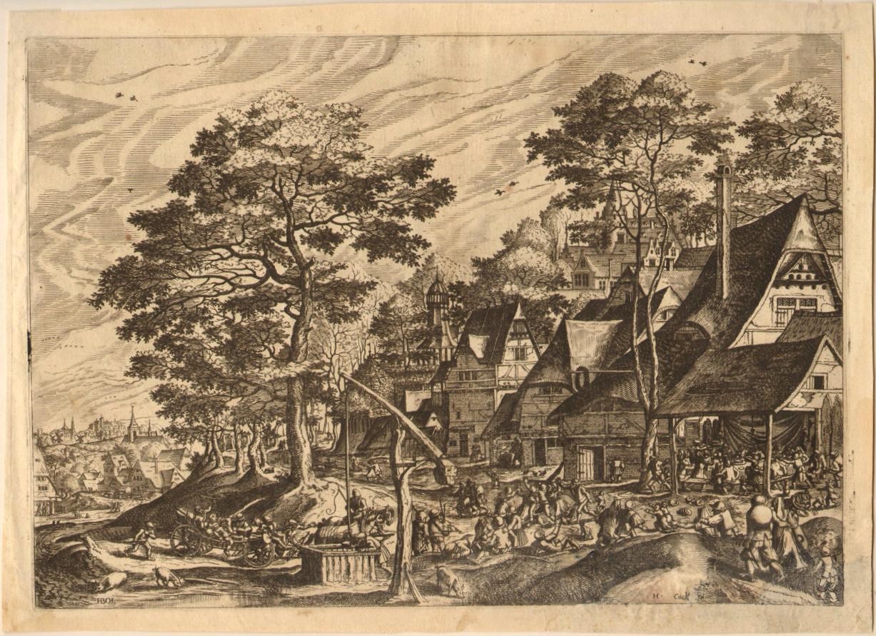 Hans Bol - THE VILLAGE FEAST -1562