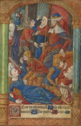 MASSACRE OF THE INNOCENTS - Miniature 1495