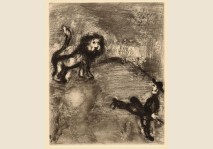 Chagall- Lion et Chasseurs