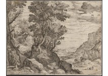  Paul Bril - Landscape with S.Francis